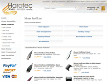 Tablet Screenshot of moser-profiline-shop.com